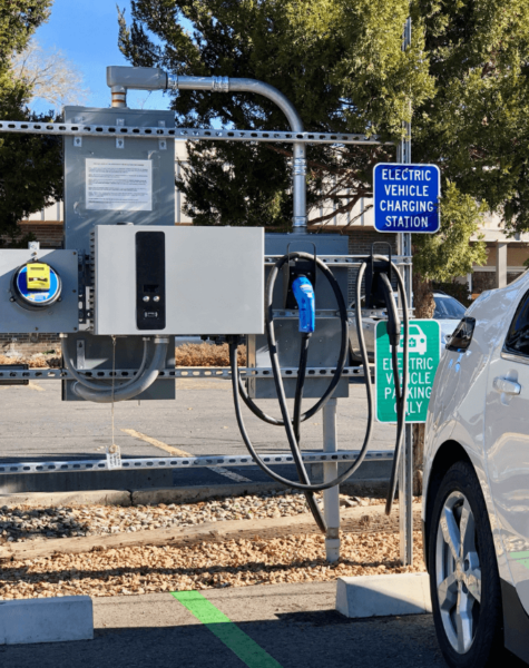 ev charging points in carpark